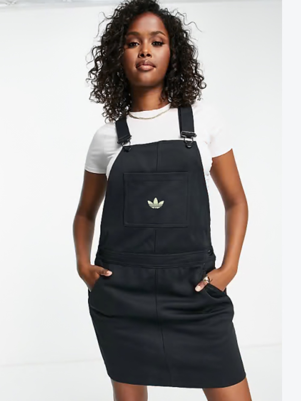 NWT adidas Originals Dungaree Dress xs